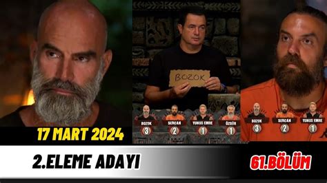 SURVİVOR ALL STAR 61 BÖLÜM 17 MART 2024 POTAYA KİM GİRDİ 2 ELEME ADAYI