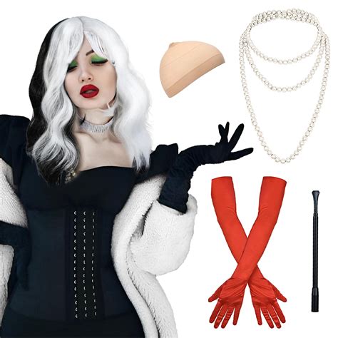 Buy Zivyeszivyes Cruella Devil Accessories Fancy Dress Costume Ms Spot