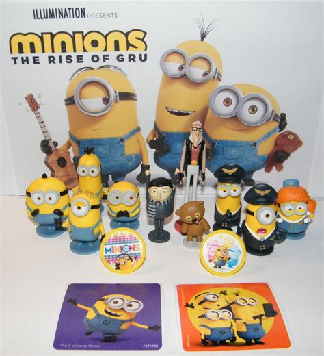 Minions the Rise of Gru Movie Deluxe Party Favors Goody Bag Fillers Set ...