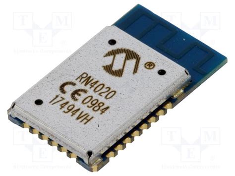 RN4020-V/RM123 Microchip - Datasheet PDF & Technical Specs