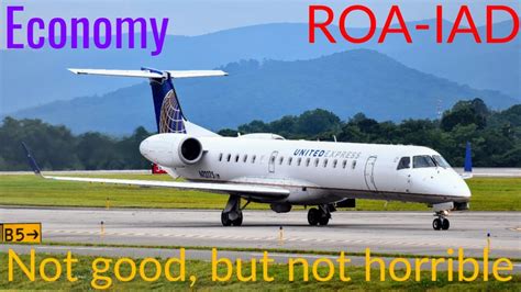 Trip Report United Express Erj To Washington Iad Economy June