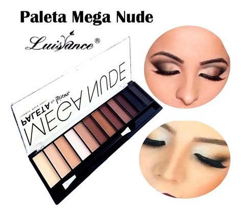 Paleta De Sombras Mega Nude Luisance L689 Matte Neutra Opaca Mercado