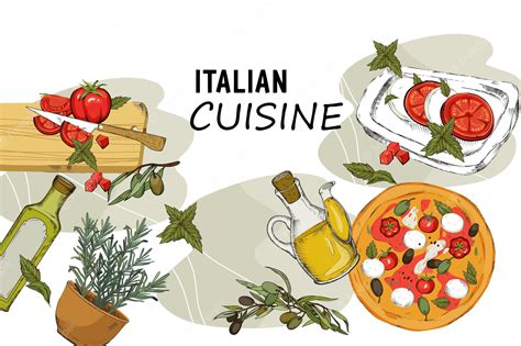 Premium Vector Italian Cuisine Banners Template Vector Italian