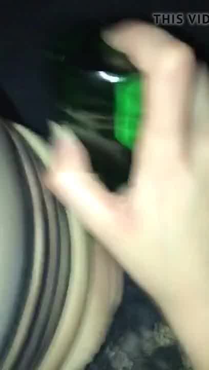 Screwing With A Bottle Ass Licking My Ass And Cumshot On Panty Hotntubes