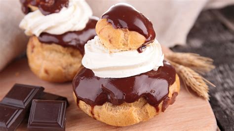 Religieuse The Traditional French Pastry That Resembles A Nun