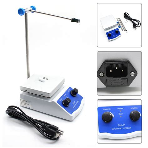 Jual Magnetic Stirrer Hot Plate Sh Magnet Stirer Sh Pemanas Pemutar