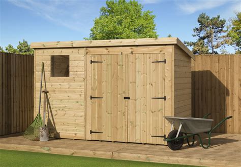 Empire 4500 Pent Garden Shed 10x4 Great Value Buy Now