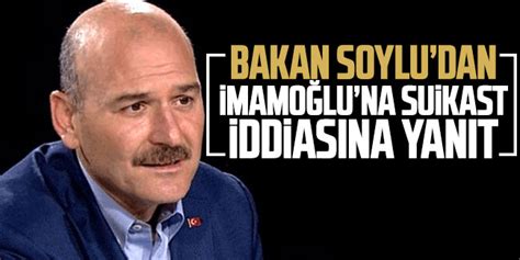 Bakan Soylu Dan Mamo Lu Na Suikast Iddias Na Yan T Karadeniz Gazetesi