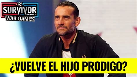 Cm Punk Regresa Survivor Series Wwe En Espa Ol Youtube