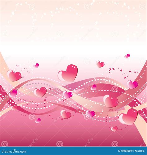 Abstract Valentine Background Stock Vector Illustration Of Sweet