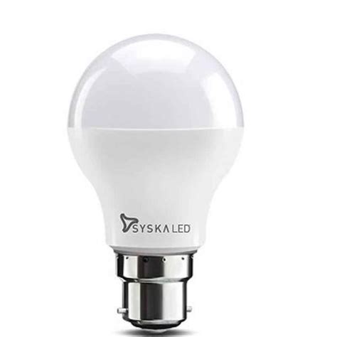 Syska W B Cool Day Light Led Bulb Pack Of At Inr In