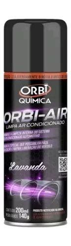 Spray Orbi Air Limpa Ar Condicionado Ml Lavanda Mercadolivre