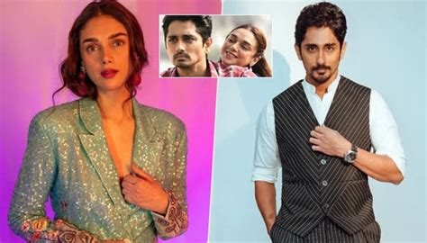 Aditi Rao Hydari Breaks Silence On Rumors Of Relationship With Siddharth