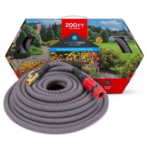 Hydrotech 5 8 In Diameter X 200 Ft Burst Proof Expandable Garden