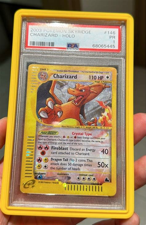 Skyridge Charizard PSA 1 Hobbies Toys Memorabilia Collectibles