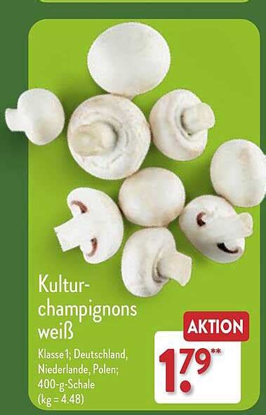 Kulturchampignons Wei Angebot Bei Aldi Nord Prospekte De