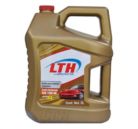 Aceite Motor 15w40 Mineral Multigrado 5l Oficial Lth Envío gratis