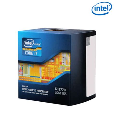 INTEL Core I7 3770 3 4 GHz LGA 1155 Processor Buy INTEL Core I7 3770