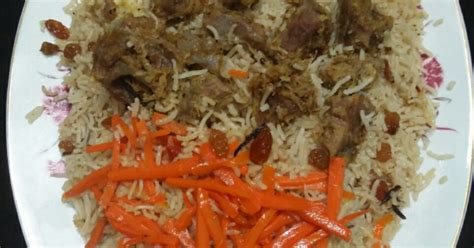 Kabuli Pulao Afghani Pulao Mutton Recipe By Sajal Fatima Cookpad