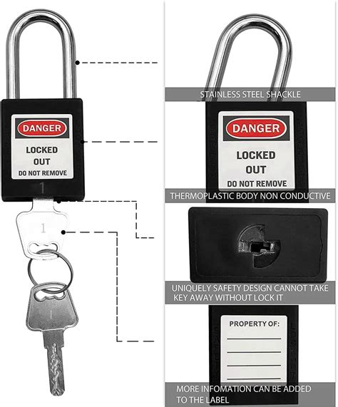 Buy Safby Keyed Different Lockout Tagout Locks With Lock Out Tag