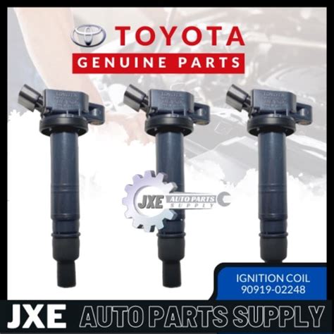 Moto Ignition Coil 90919 02248 For Toyota Innova Camry Fortuner