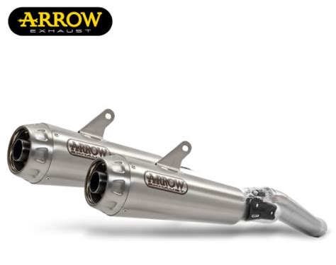 ARROW PAIR OF EXHAUSTS PRO RACE SLIP ONS TITANIUM RACING KTM 890 DUKE R