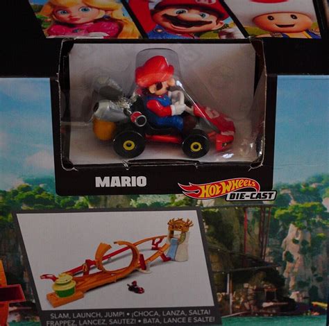 Hot Wheels The Super Mario Bros Movie Mario Jungle Ubuy India