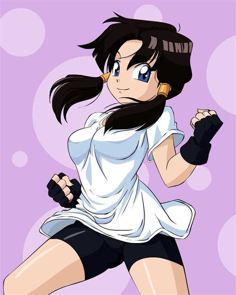 Fan Art Videl Color By Alanmarlonluna Kunst Und Dragon Ball