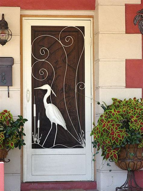 Hollywood Lakes Area Home Florida 097 Vintage Screen Doors