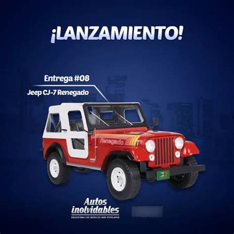 Autos Inolvidables Salvat 8 Renegado Jeep Cj 7 Nuevo Envío gratis