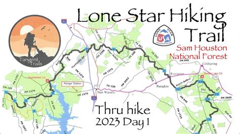 Thru Hiking The Lone Star Hiking Trail Day 1 YouTube