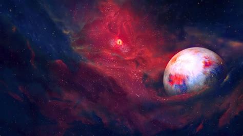 Planet Space Artist Artwork Digital Art Digital Universe Hd K