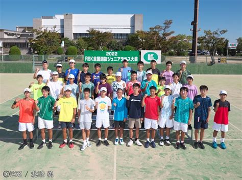 第38回rsk全国選抜ジュニアテニス大会が開幕、男子のベスト8が出揃う テニスマガジンonline｜tennismagazine Jp