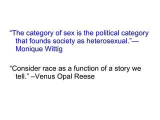 Beauty And Culture Final Presentation A Brief History Of Gender And Sex Final Copy Ppt