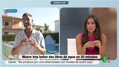 Pablo Ojeda explica cómo y por qué murió una mujer al beber mucha agua