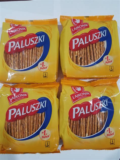 Lajkonik Paluszki Solone Salted Pretzel Sticks G Bag Pack Of