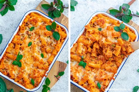 Rigatoni Al Forno Rezept Familienessen Meinestube