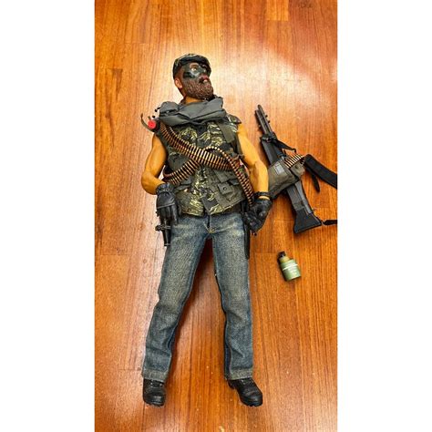 hot toys 吋人偶 人偶 可動人偶 美國大兵 盒玩 老物收藏 二手 玩具 公仔 絕版 蝦皮購物
