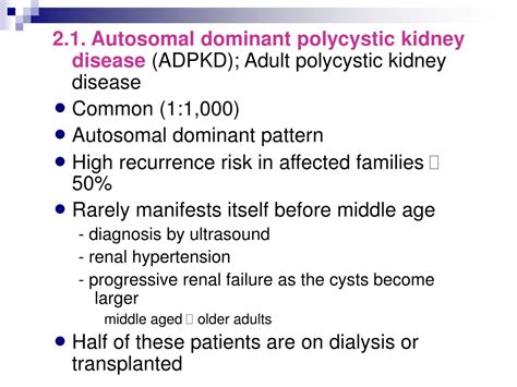 Ppt Cystic Diseases Of Kidneys Powerpoint Presentation Free Download