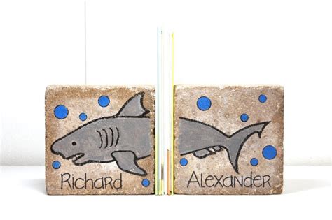 Child Bookends Personalized Name Bookends/ Custom Nursery - Etsy