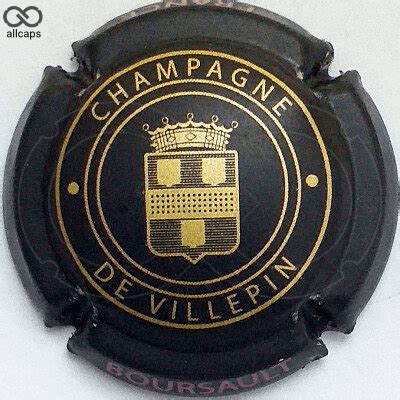 Capsule A Noir Mat Et Or P Le Champagne Villepin Alain Allcaps