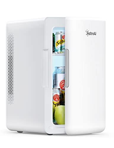 Astroai Mini Fridge Liter Cans Skincare Fridge V Ac V Dc