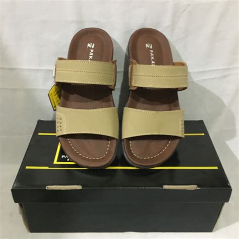 Jual Sandal Kulit Asli Pria Pakalolo Original Piramid Cream Kota