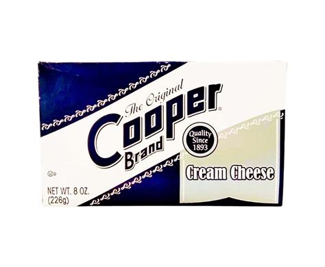 The Original Cooper Brand Cream Cheese 8oz (226g)