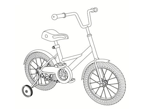 Coloriage vélo 30 dessins à imprimer gratuitement