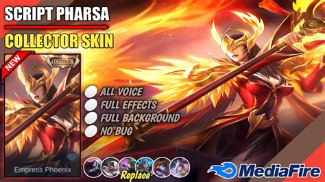 New Script Pharsa Collector No Password Full Effects Voice