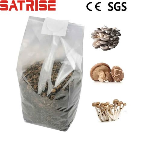 Satrise Oyster Shiitake Lions Mane Mushroom Spawn Grow Bags With