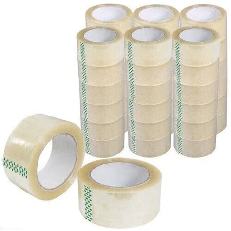 Packing Tape 36 Rolls 110 Yards 2 Mil 330 Ft Clear Carton Sealing