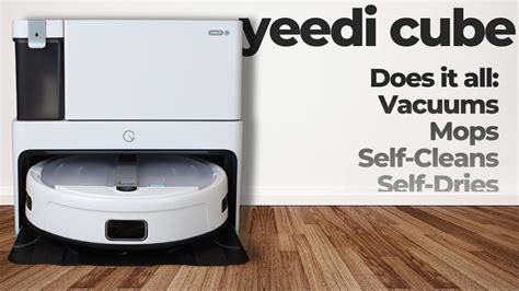 Cleaning Made Easy Yeedi Cube Robotic Vacuum Mop YouTube