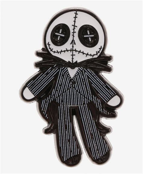 55960 Jack Hot Topic Nightmare Before Christmas Dolls Misc Disney Licensed Disney Pin